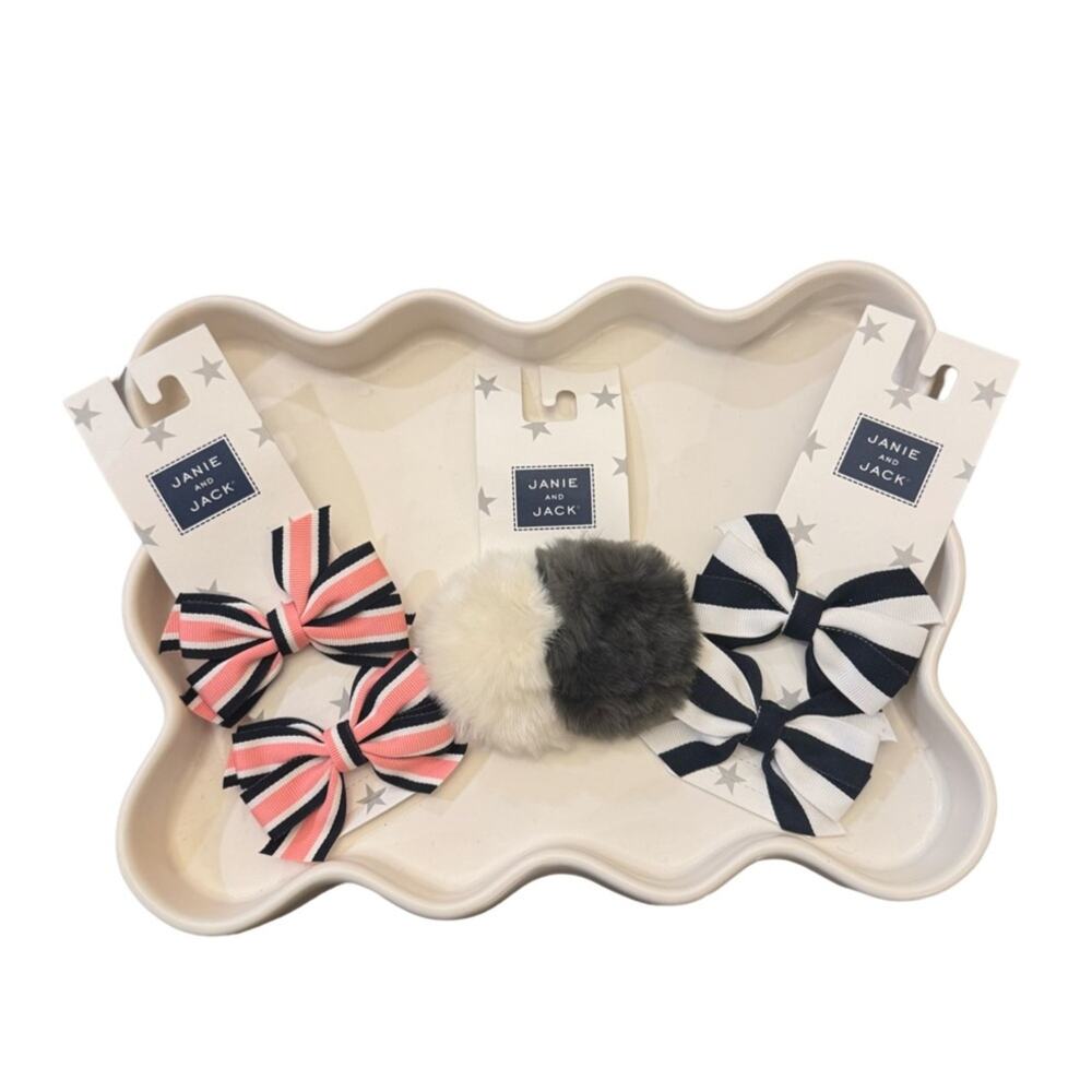Janie and Jack Baby OS Bows - Set of 3
